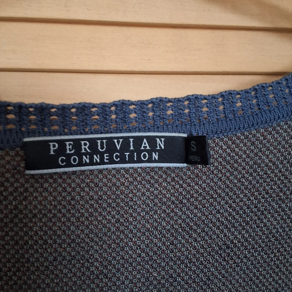 Peruvian Connection Moroccan Tile Jacquard Patterned Midi Dress wi - Picture 4 of 8